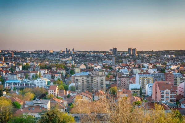 Belgrado Serbia Abril 2017 Vista Panorámica Belgrado —  Fotos de Stock