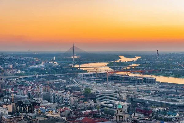 Belgrad Serbien März 2019 Panorama Von Belgrad Das Foto Zeigt — Stockfoto