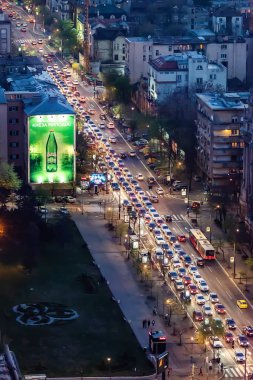 Belgrad, Sırbistan 31 Mart 2019: 