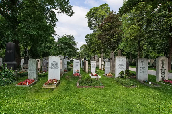 Múnich Alemania Junio 2018 Vista Del Famoso Cementerio Occidental Múnich — Foto de Stock