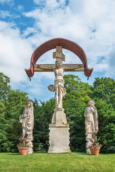 Múnich Alemania Junio 2018 Vista Del Famoso Cementerio Occidental Múnich — Foto de Stock