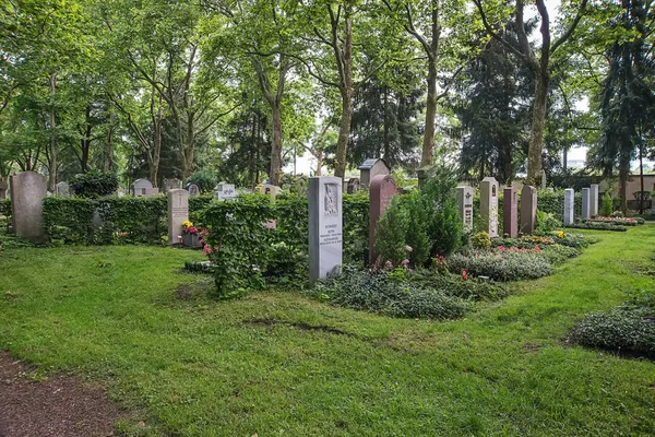 Múnich Alemania Junio 2018 Vista Del Famoso Cementerio Occidental Múnich — Foto de Stock