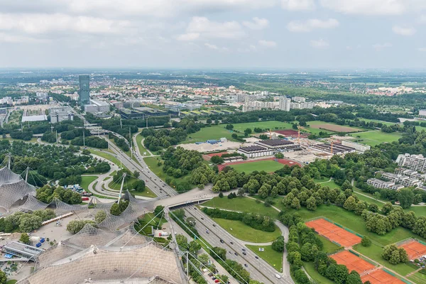 Munich Germany June 2018 High Angle View Munich Panorama Munich — Stock Photo, Image