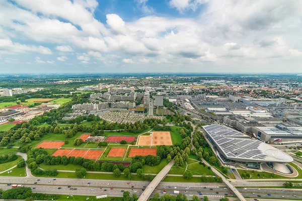 Munich Germany June 2018 High Angle View Munich Panorama Munich — Stock Photo, Image