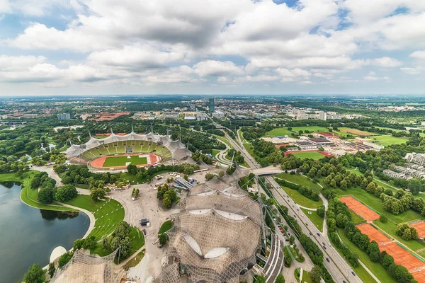 Munich Germany June 2018 High Angle View Munich Panorama Munich — Stock Photo, Image