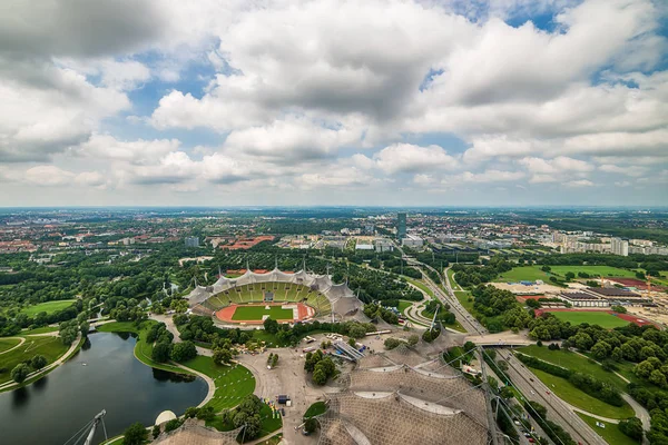 Munich Germany June 2018 High Angle View Munich Panorama Munich — Stock Photo, Image