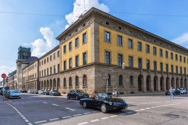 Münih, Almanya 09 Haziran 2018: Tum Technical University Münih (Technische Universitt Mnchen) Avrupa'nın en iyi üniversitelerinden biridir.