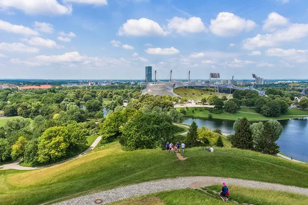 Munich Germany June 2018 Munich Germany June 2018 View Olympic — Stock Photo, Image