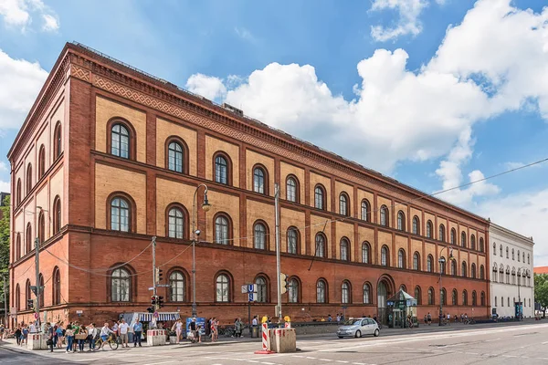Мюнхен Германия Июня 2018 Года Центральная Библиотека Zentralbibliothek Людвигштрассе Мюнхен — стоковое фото