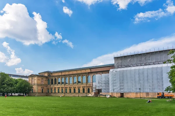 Munique Alemanha Junho 2018 Edifício Alte Pinakothek Museu Arte Museu — Fotografia de Stock