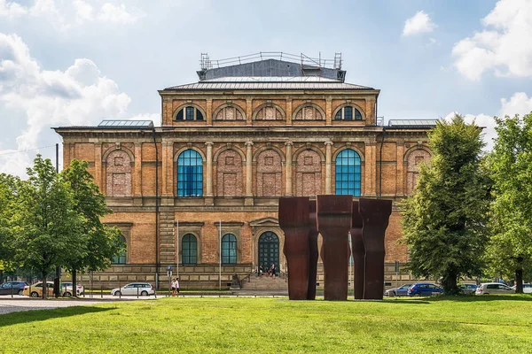 München Deutschland Juni 2018 Bau Der Alten Pinakothek Altmeistermalereimuseum Kunstareal — Stockfoto