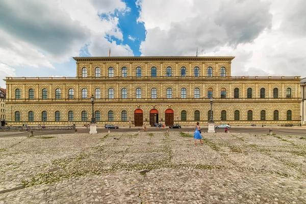 Munique Alemanha Junho 2018 Edifício Museu Residenz Max Joseph Platz — Fotografia de Stock