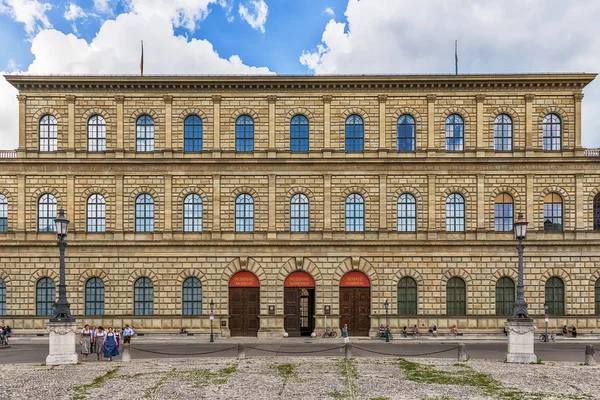 Munique Alemanha Junho 2018 Edifício Museu Residenz Max Joseph Platz — Fotografia de Stock