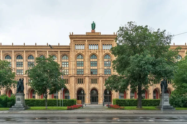 Munchen Germania Iunie 2018 Clădiri Urbane Strada Maximilianstrasse Din Orașul — Fotografie, imagine de stoc