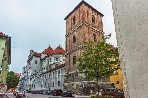 Munich Alemania Junio 2018 Iglesia San Miguel Munich Alemania — Foto de Stock