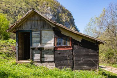 Terk edilmiş dağ evinde