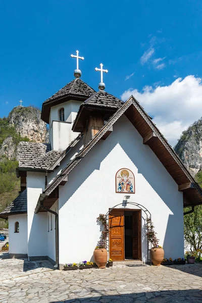 Ljubovija Serbien April 2019 Das Soko Kloster Befindet Sich Unterhalb — Stockfoto