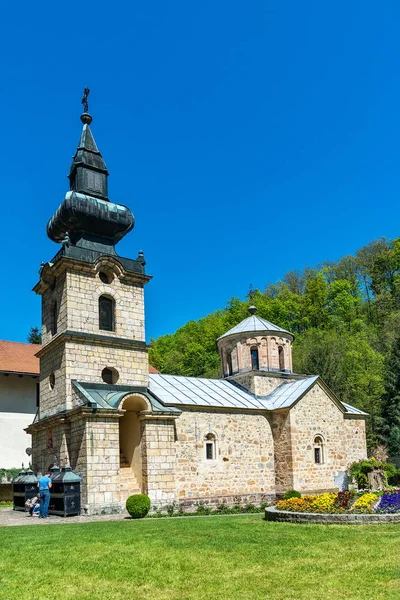 Loznica Sérvia Abril 2019 Mosteiro Tronosa Sérvio Manastir Tronoa Mosteiro — Fotografia de Stock