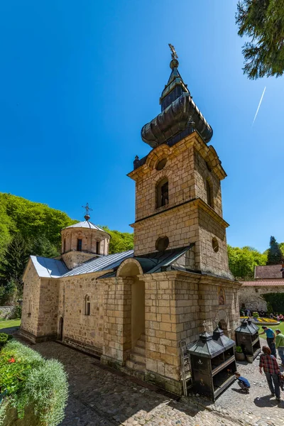 Loznica Servië April 2019 Het Klooster Van Tronosa Servisch Manastir — Stockfoto