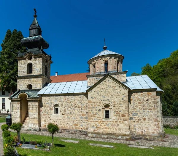 Лоніца Сербія Квітня 2019 Троноса Монастир Сербська Манайол Троноа Сербський — стокове фото