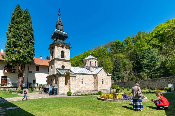 로즈니카 세르비아 2019년 21일 트로노사 수도원 세르비아 마나스티르 트로노아 14세기에 — 스톡 사진