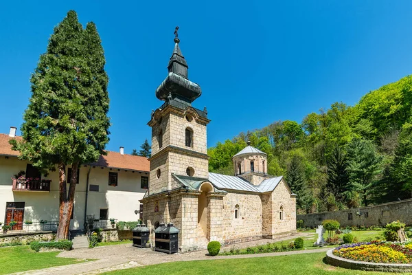 로즈니카 세르비아 2019년 21일 트로노사 수도원 세르비아 마나스티르 트로노아 14세기에 — 스톡 사진