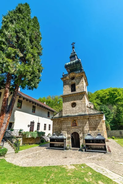 Loznica Servië April 2019 Het Klooster Van Tronosa Servisch Manastir — Stockfoto