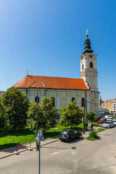 塞尔维亚诺维萨德 2019年6月13日 塞尔维亚诺维萨德圣母升松的东正教教堂 — 图库照片