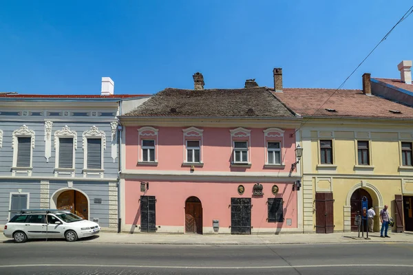 Νόβι Σαντ Σερβία Ιουνίου 2019 Οδός Στο Παλιό Τμήμα Της — Φωτογραφία Αρχείου