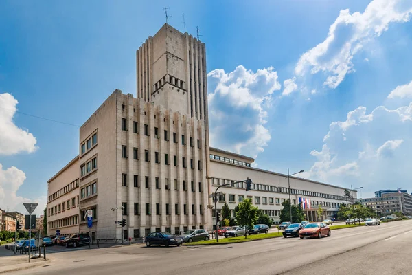 Novi Sad Serbia Junio 2019 Edificio Del Gobierno Provincial Centro —  Fotos de Stock