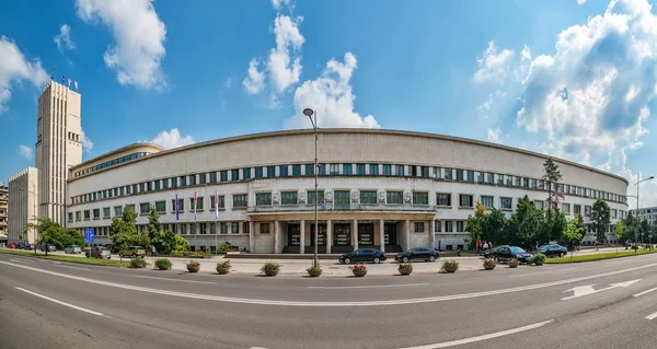 Novi Sad Serbia Junio 2019 Edificio Del Gobierno Provincial Centro —  Fotos de Stock