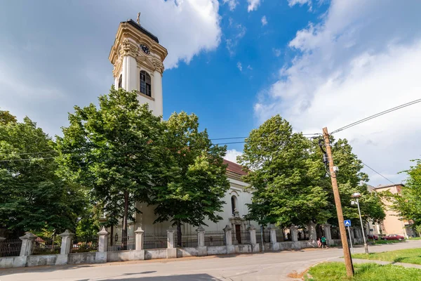 Novi Sad Serbien Juni 2019 Almaska Kyrkan Templet Saints Tre — Stockfoto