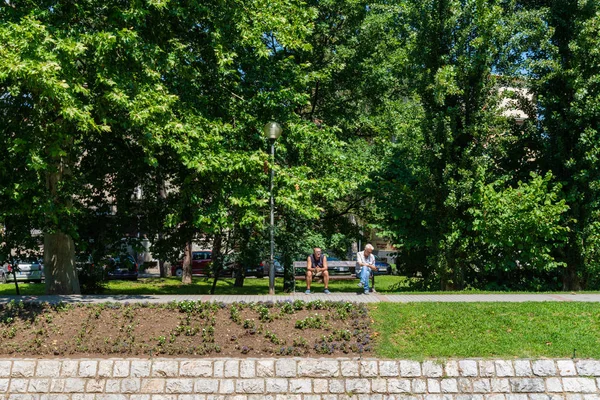 Loznica Sérvia Julho 2019 Reformados Loznica Loznica Uma Cidade Sérvia — Fotografia de Stock