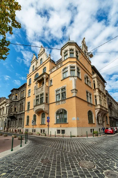 Будапешт Венгрия Октября 2019 Года Улицы Будапешта Красивые Здания — стоковое фото