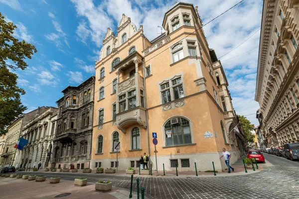 Budapest Hungaria Oktober 2019 Jalan Jalan Budapest Dan Bangunan Bangunan — Stok Foto