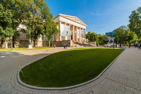 Budapest Hungría Octubre 2019 Museo Nacional Húngaro Húngaro Magyar Nemzeti — Foto de Stock