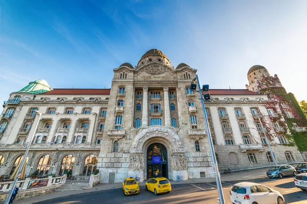 Budapeşte Macaristan Ekim 2019 Gellert Termal Kaplıca Tarihi Binası Budapeşte — Stok fotoğraf