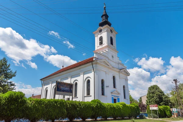 Kulpin Serbia Czerwca 2020 Słowacki Kościół Ewangelicki Znajduje Się Centrum — Zdjęcie stockowe
