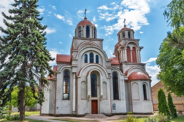 Младеново Сербія Червня 2020 Сербська Православна Церква Святого Пророка Іллі — стокове фото