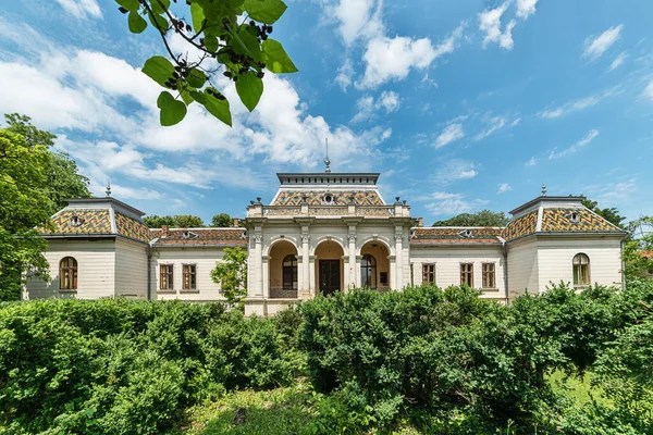 Конак Сербия Июня 2020 Года Замок Даниил Конаке Построен Бароном — стоковое фото