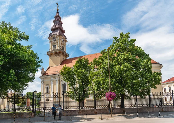 Vrsac Serbien Juni 2020 Katedralen Nicholas Serbiska Saborna Crkva Svetog — Stockfoto