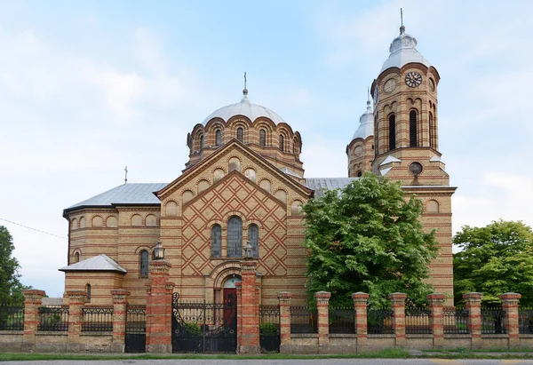 Uzdin Serbia Giugno 2020 Chiesa Ortodossa Rumena San Giorgio Uzdin — Foto Stock