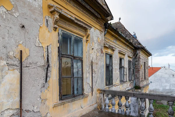 Eine Verlassene Villa Verlassene Alte Burg — Stockfoto