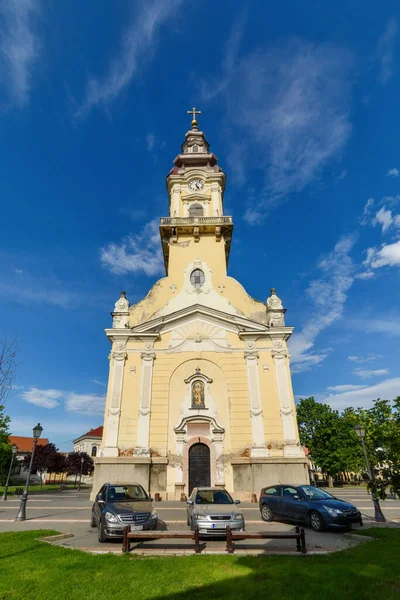 Vrsac Serbia Junio 2020 Catedral San Nicolás Serbio Saborna Crkva — Foto de Stock