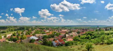 Titel, Serbia - June 25, 2020: Panorama of Titel City in Vojvodina, Serbia. clipart