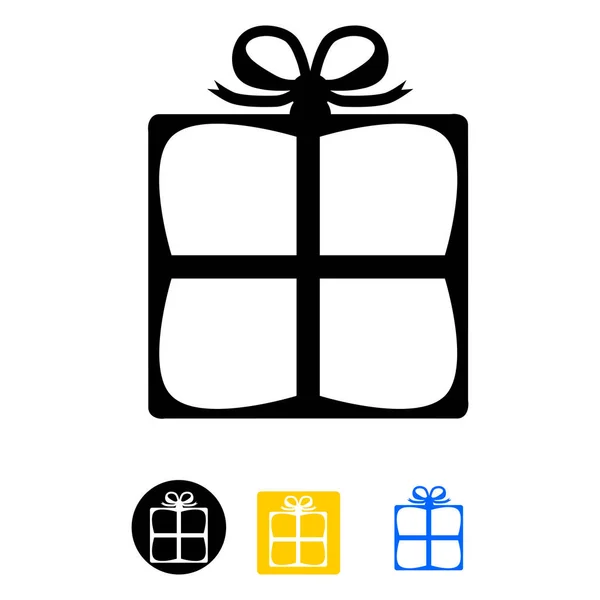 Ilustración Vectorial Icono Regalo Regalo Para Clientes Icono — Vector de stock