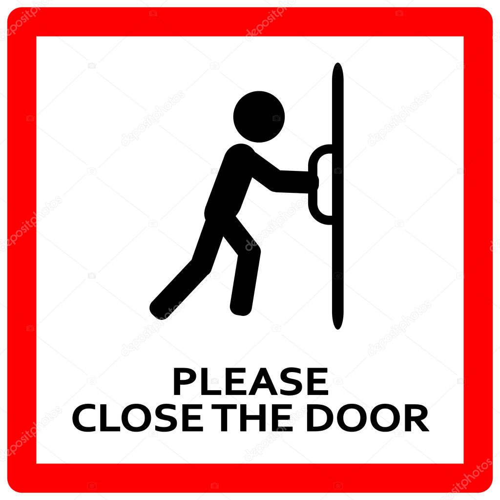 close-door-sign-keep-door-closed-sign-stock-vector-lucaso-223969040