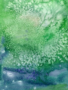 Suluboya. Doku. Çok renkli, dokulu, boşanmalar. Suluboya arka plan