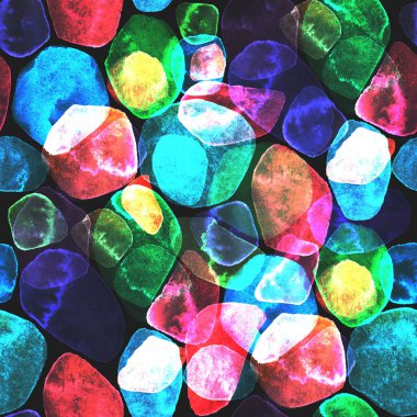 Renk suluboya lekeleri deseni. Boşanma, doku, izole noktalar, arka plan