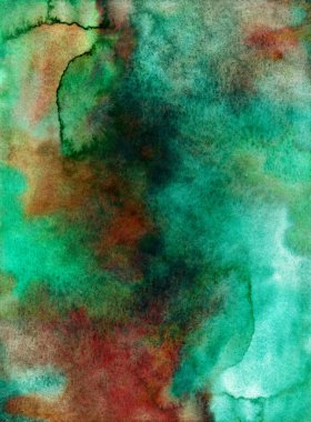 Suluboya. Doku. Çok renkli, dokulu, boşanmalar. Suluboya arka plan